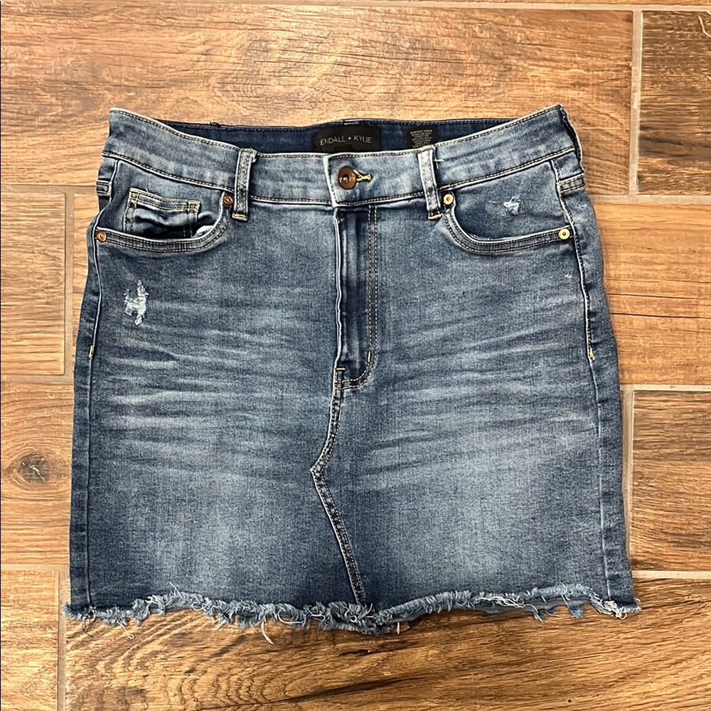 Blue Denim Skirt